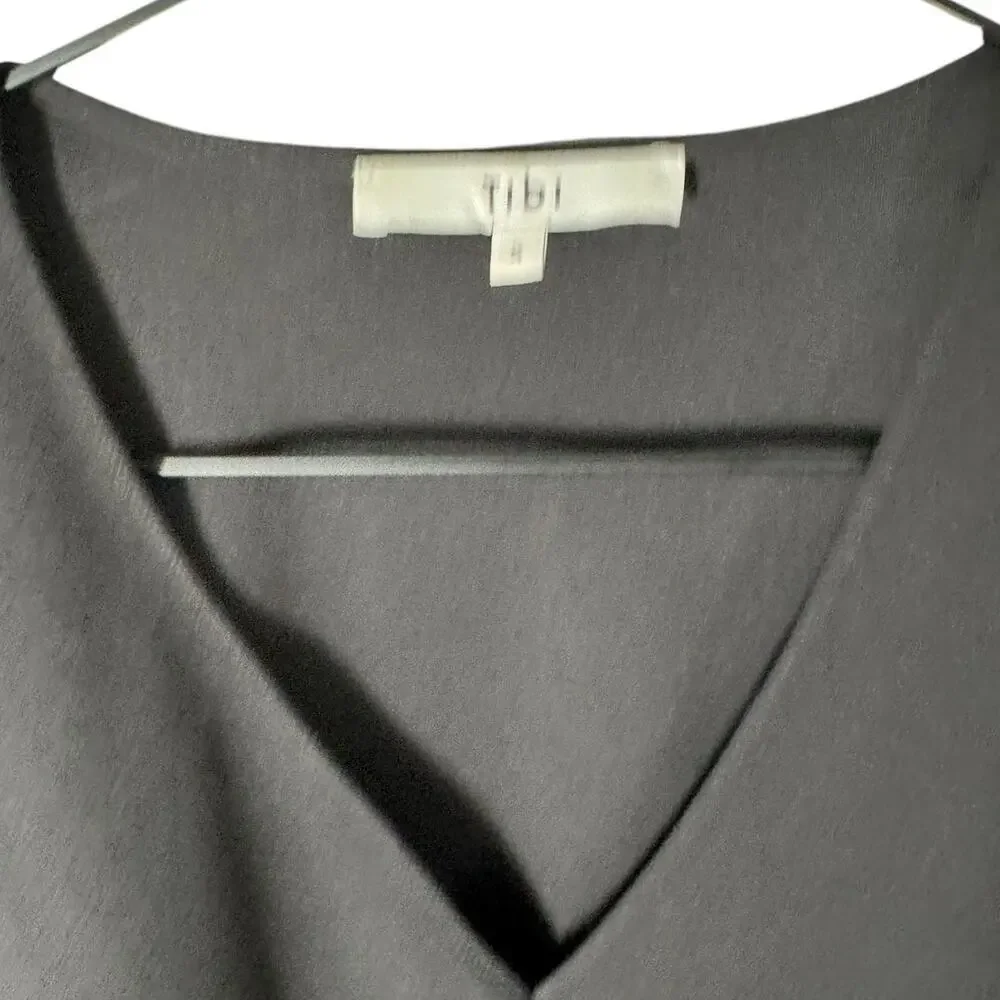 Tibi structured crepe